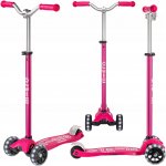 Maxi Micro Deluxe Pro LED růžová – Zboží Mobilmania