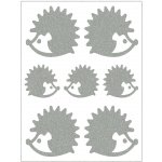 Reflexní nažehlovací motivy - ježci – Zboží Dáma