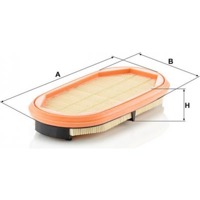 MANN-FILTER Vzduchový filtr MANN MF CF2631 – Hledejceny.cz