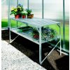 Regál a polička Vitavia Garden AL regál AL regál VITAVIA 120x52 cm dvoupolicový stříbrný LG13