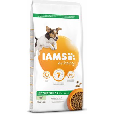 Eukanuba komerční Iams Iams Dog Adult Small & Medium Lamb 12 kg