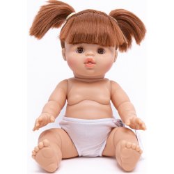 Minikane Gabrielle s hnědými očky mrkající panenky