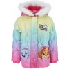 Dětský kabát Paw Patrol Sun City zimní bunda růžová