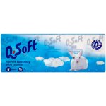 Q-Soft papírové kapesníčky 3-vrstvé 10x10 ks – Zboží Dáma