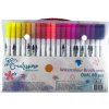 Popisovač Creatissimo ‎10304 Real Brush Pens sada akvarelových oboustranných brush popisovačů 80 ks
