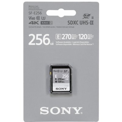Sony SDXC UHS-II 256GB SFE256.AE – Zbozi.Blesk.cz