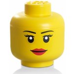 LEGO® 40321725 Room Copenhagen Storage Head 23,8 x 23,8 x 27,2 cm Girl Úložná hlava dívka – Hledejceny.cz
