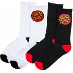 Santa Cruz ponožky Classic Dot Sock 2 Pk Assorted – Hledejceny.cz