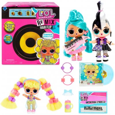 MGA L.O.L. Surprise! Remix Hair Flip – Zboží Mobilmania
