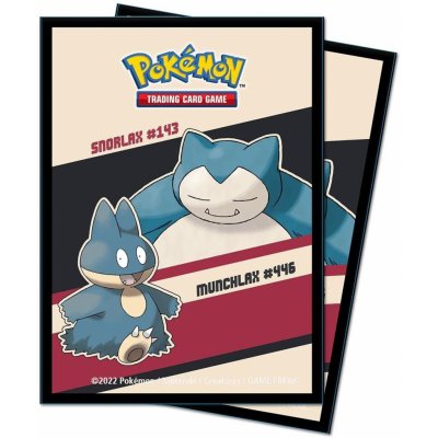 Ultra PRO Pokémon TCG Snorlax & Munchlax obaly 65 ks – Zboží Mobilmania