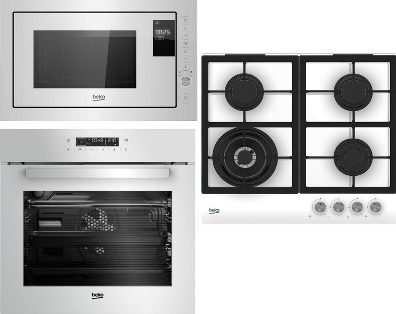 Set Beko BIR14400WGCS + HILW64225SW + MGB25333WG