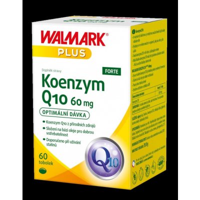 Walmark Koenzym Q10 Forte 60 mg 60 kapslí – Hledejceny.cz