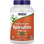 Now Foods Spirulina Double Strength Organic 1000 mg 240 tablet – Hledejceny.cz