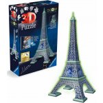 RAVENSBURGER 3D puzzle Eiffelova věž Svítící 224 ks – Sleviste.cz