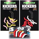 Korda Rovnátko na háček Kickers Medium Red/White 10 ks – Zboží Dáma