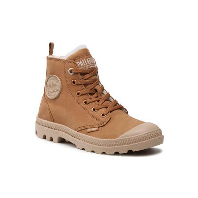 Palladium turistická obuv Pampa Hi Zip Wl 95982-252-M Dear Brown – Hledejceny.cz