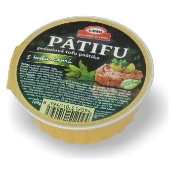 Veto Patifu Paštika tofu s bylinkami 100 g