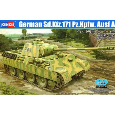 Hobby Boss German Sd.Kfz.171 Pz.Kpfw.Ausf A 1:48 – Hledejceny.cz