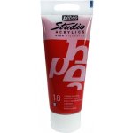 Pébéo Studio Acrylic Akrylová barva 100 ml 018 karmín naphtol – Zboží Dáma