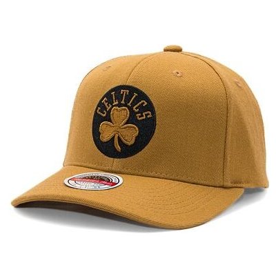 Mitchell & Ness Boston Celtics Desert Sand Redline Stretch Snapback Sand