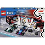 LEGO® City 60444 Garáž F1 a vozy Mercedes-AMG a Alpine – Zboží Živě
