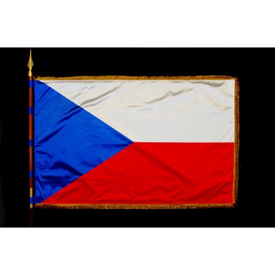 Saténová vlajka České republiky – Zboží Dáma