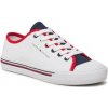 Dětské tenisky Tommy Hilfiger Low Cut Lace Up Sneaker T3X9-33325-0890 bílá