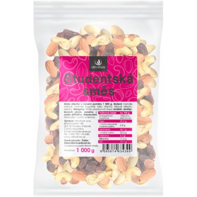 Allnature Studentská směs 1 kg – Zboží Dáma