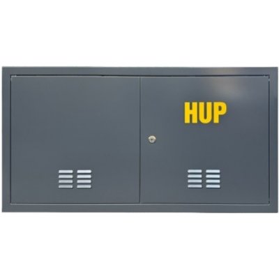 Hup Revizní dvířka dvoukřídlá 900 x 900 mm antracitová – Zbozi.Blesk.cz