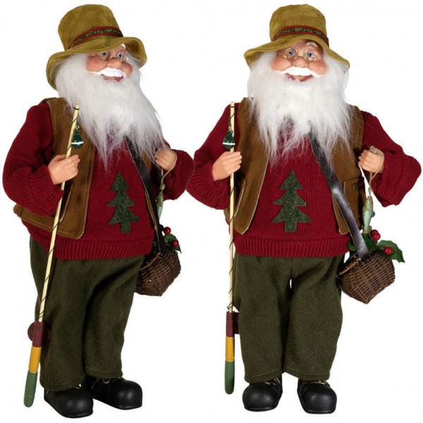 Vánoční dekorace Vánoční figurka - Santa AIKO 45 cm, Euro Trading Euro Trading 4260416042377