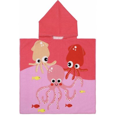 Dětský pončo ručník chobotničky