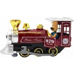 Lokomotiva kov PB se světlem a zvukem v krabičce – Zboží Dáma