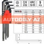 Klíč - imbusový 1.5 - 10 mm CrV Yato YT-0505 – Zboží Dáma