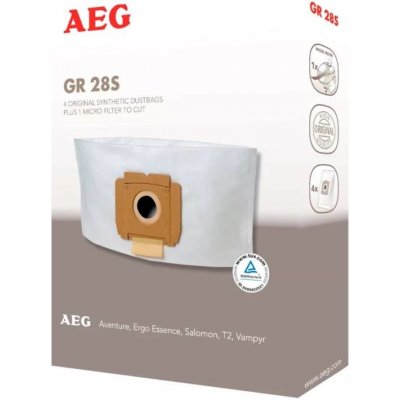 AEG Textilní sáčky Gr. 28S 4 ks – Hledejceny.cz