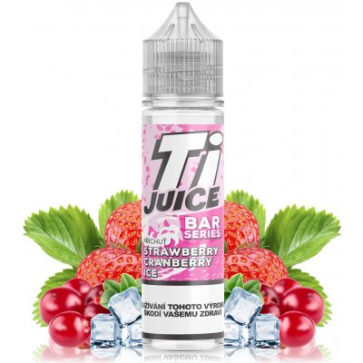 TI Juice Bar Series S & V Strawberry Cranberry Ice Cream 10 ml – Zboží Dáma