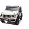 Dětské elektrické vozítko Mamido Elektrické autíčko Mercedes G63 XXL 4x4 bílá