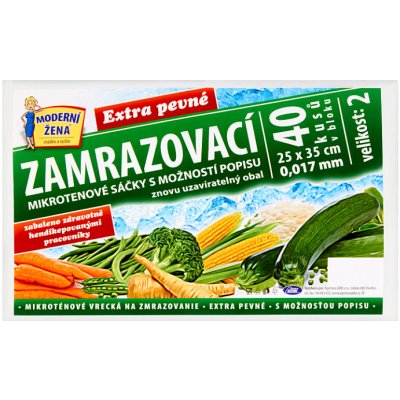 Zamrazovací mikroténové sáčky 25x35cm 40 ks – Zboží Mobilmania