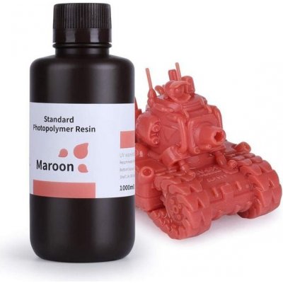 Elegoo Standard Resin 1KG Maroon 50.103.0086 – Zboží Živě