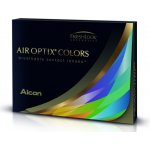 Alcon Air Optix colors Sterling Grey barevné měsíční dioptrické 2 čočky – Hledejceny.cz