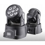 Stagg Bílá otočná LED hlava 7x10W QCL, 4-in-1 RGBW, DMX, RJ45 – Hledejceny.cz