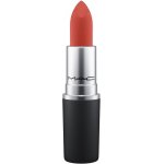 MAC rtěnka Powder Kiss Lipstick Burning Love 3 g – Zboží Dáma