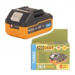 Procraft 20/4 Turbo 20V 4Ah Li-ion – Zboží Mobilmania