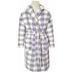 F&F dámský župan Fleecový šedobílý – Zboží Dáma