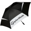 Golfový deštník TaylorMade Double Canopy 68" černá/bílá