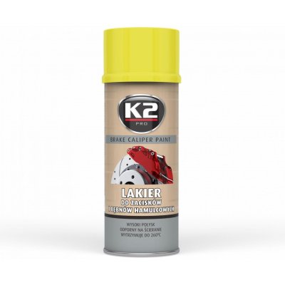 K2 Brake Caliper Paint žlutá 400 ml – Zbozi.Blesk.cz