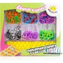 Loom bands 1200 gumiček, pastelový mix barev