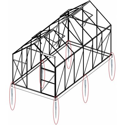 LANIT PLAST Sada 6 zemní vruty (modely 6x8, 6x10, 6x12, 4400 - 7500) LG1490 – Zbozi.Blesk.cz