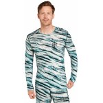 Oasis Pánské merino tričko dlouhým rukávem Icebreaker Mens 200 LS Crewe POW AOP snow Aop – Sleviste.cz