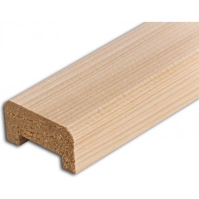 Marušík Dřevěné madlo 27 x 50 x 2500 mm - 5027D smrk napojovaný – Hledejceny.cz