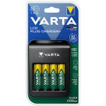 Varta LCD Plug Charger + 4x AA 2100mAh 57687101441 – Zboží Živě